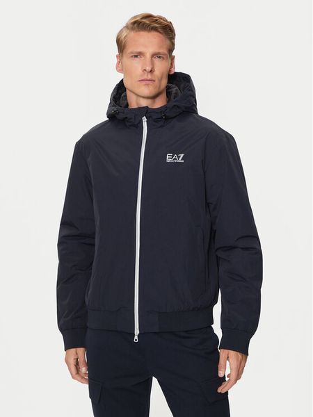 EA7 Emporio Armani Kurtka przejściowa 8NPB21 PNFZZ 0562 Granatowy Regular Fit. Niebieskie kurtki męskie EA7 Emporio Armani, m, bez wzorów, z syntetyku, bez kaptura. Za 719.99 zł.