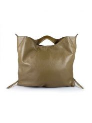 Florence Bags Skórzana torebka "Ge" w kolorze szarobrązowym - 39 x 31 x 5 cm rozmiar: onesize. Brązowe torebki klasyczne damskie Florence Bags, bez wzorów, z materiału, bez dodatków. Za 382.99 zł.