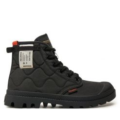 Trapery Palladium. Czarne trapery damskie Palladium, bez obcasa. Za 339.99 zł.