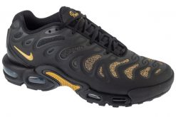 Buty sportowe Sneakersy męskie, Air Max Plus Drift PSG. Czarne buty sportowe na co dzień męskie Nike, z materiału, bez zapięcia, trekkingowe, nike air max. Za 799.99 zł.
