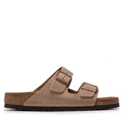 Klapki Birkenstock. Brązowe klapki i japonki męskie Birkenstock. Za 449.99 zł.
