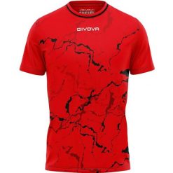 Koszulka sportowa Givova Graphite Czerwono-Czarna L - Oddychająca i Elastyczna. Czerwone bluzki sportowe damskie Givova, l, bez kołnierzyka, bez ramiączek. Za 76.50 zł.