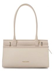 Vince Camuto Torebka w kolorze kremowym - 33 x 20 x 12 cm rozmiar: onesize. Brązowe torebki klasyczne damskie Vince Camuto, bez wzorów, z materiału, bez dodatków. Za 120.95 zł.