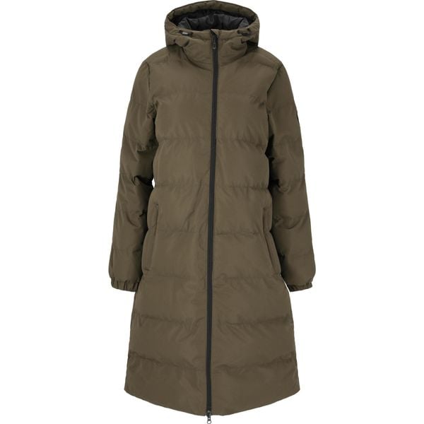 Parka dla kobiet Whistler Abella. Zielone parki damskie WHISTLER, bez wzorów, z puchu. Za 384.00 zł.