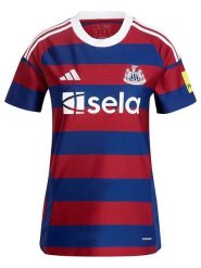 Adidas Koszulka sportowa "Newcastle United FC 24/25" w kolorze granatowo-czerwonym rozmiar: M. Czerwone bluzki sportowe damskie Adidas, m, bez wzorów, bez ramiączek. Za 124.40 zł.