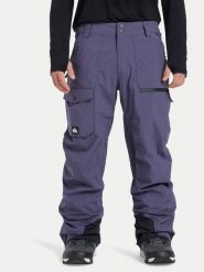 Quiksilver Spodnie snowboardowe Utility EQYTP03235 Granatowy Modern Fit. Niebieskie spodnie materiałowe męskie Quiksilver, bez wzorów, z syntetyku, sportowe. Za 419.99 zł.
