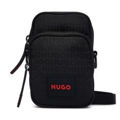 Saszetka HUGO. Czarne saszetki męskie Hugo. Za 399.99 zł.