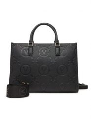 Valentino Torebka Samba Re VBS8ZG05 Czarny. Czarne torebki klasyczne damskie Valentino, bez wzorów, ze skóry, bez dodatków. Za 699.99 zł.