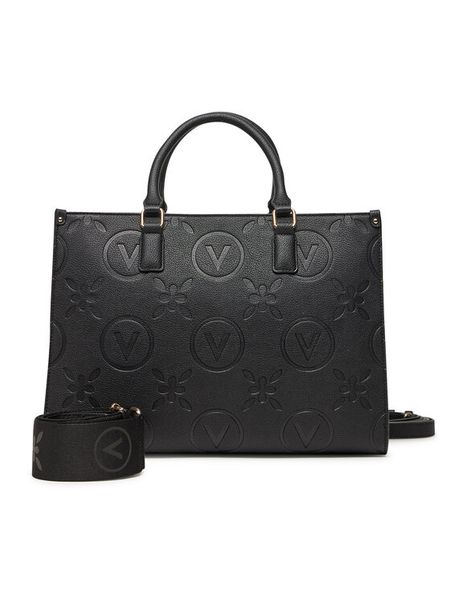 Valentino Torebka Samba Re VBS8ZG05 Czarny. Czarne torebki klasyczne damskie Valentino, bez wzorów, ze skóry, bez dodatków. Za 699.99 zł.