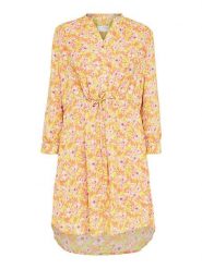 SELECTED FEMME Sukienka w kolorze pomarańczowym rozmiar: 38. Pomarańczowe sukienki damskie Selected Femme, s, bez wzorów, z materiału, bez kołnierzyka, bez ramiączek, midi. Za 87.81 zł.