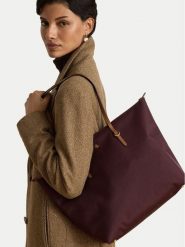 LAUREN RALPH LAUREN Torebka 431950007018 Bordowy. Czerwone torebki klasyczne damskie Lauren Ralph Lauren, bez wzorów, z materiału, bez dodatków. Za 799.99 zł.
