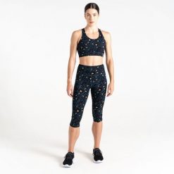 Damskie legginsy sportowe 3/4 Influential. Zielone legginsy damskie Dare 2b, bez wzorów, na fitness i siłownię. Za 189.00 zł.