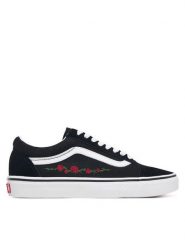 Vans Tenisówki Old Skool VN000E8W4581 Czarny. Czarne trampki i tenisówki damskie Vans, bez wzorów, z materiału. Za 399.99 zł.