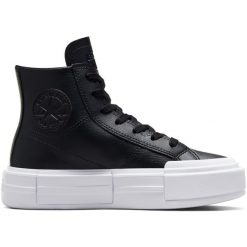 Buty sportowe Converse Chuck Taylor Cruise Leather. Czarne buty sportowe na co dzień męskie Converse, z materiału, bez zapięcia, trekkingowe. Za 590.00 zł.