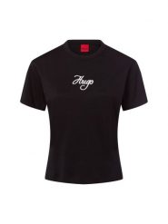 HUGO Koszulka - Destrel Kobiety Bawełna czarny, XS. Czarne t-shirty damskie Hugo, xs, bez wzorów, z bawełny, bez kołnierzyka. Za 169.95 zł.