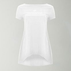 T-shirt gimnastyczna europa damska biały. Białe t-shirty damskie Legea, bez wzorów, z bawełny, bez kołnierzyka. Za 56.00 zł.