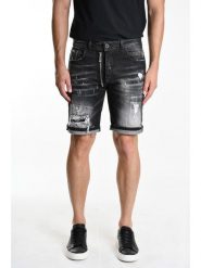 Xagon Man Szorty | P25032UM258Z | Mężczyzna | Czarny. Czarne szorty męskie Xagon, z bawełny, bez kołnierzyka. W wyprzedaży za 489.00 zł.
