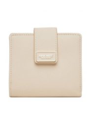 Nine West Portfel CEO-NW-W1-008-SS26 Beżowy. Brązowe portfele damskie Nine West, bez wzorów, z materiału. Za 69.99 zł.