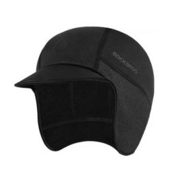 Zimowa czapka sportowa unisex Rockbros YPP043. Czarne czapki męskie ROCKBROS, na zimę, bez wzorów, sportowe. Za 39.00 zł.