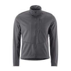 Kurtka dresowa softshell Gonso Adventure. Szare kurtki męskie Gonso, bez wzorów, z dresówki, sportowe, bez kaptura. Za 559.00 zł.