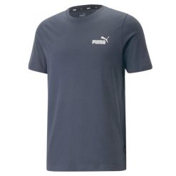 T-shirt małe logo Puma ESS(S). Brązowe t-shirty męskie Puma, m, bez wzorów, z bawełny, bez kołnierzyka. Za 106.15 zł.