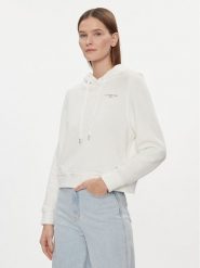 Tommy Hilfiger Bluza 1985 WW0WW40274 Écru Relaxed Fit. Bluzy bez kaptura damskie Tommy Hilfiger, l, z bawełny. Za 649.99 zł.