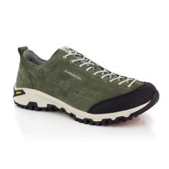 Buty trekkingowe dla dorosłych - CHOGORI - Zielony. Zielone buty trekkingowe męskie Kimberfeel, z materiału, bez zapięcia, trekkingowe. Za 399.99 zł.