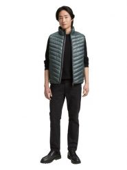 Tom Tailor Kamizelka pikowana w kolorze zielonym rozmiar: M. Zielone kamizelki męskie Tom Tailor, m, z materiału. Za 117.73 zł.