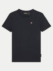 Napapijri T-Shirt Salis SS 2 NP0A4GEH0411 S Czarny Regular Fit. Czarne t-shirty chłopięce Napapijri, bez wzorów, z bawełny, bez ramiączek. Za 99.99 zł.