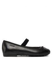 Geox Baleriny J Plie' B J3455B 00043 C9997 M Czarny. Czarne baleriny dziewczęce Geox, bez wzorów, ze skóry. Za 159.99 zł.