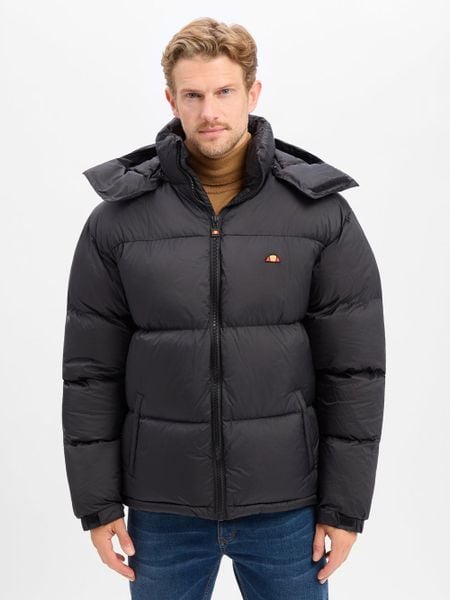 Ellesse kurtka pikowana Mężczyźni czarny, S. Czarne kurtki męskie Ellesse, m, bez wzorów, bez kaptura. Za 499.95 zł.