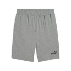 Męskie szorty Essentials 10" z logo No. 1 z dżerseju PUMA Medium Gray Heather. Szare szorty męskie Puma, m, z dżerseju, na fitness i siłownię. Za 109.00 zł.