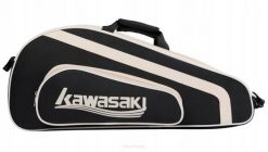 Torba do badmintona Kawasaki K1G00-C8903. Czarne torby męskie na ramię Kawasaki, bez wzorów, z materiału, na ramię, duże. Za 349.99 zł.
