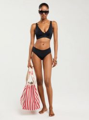 Góra od kostiumu kąpielowego czarna Morra 906. Czarne bikini damskie Big Star, bez wzorów. Za 109.99 zł.