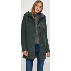 Only - Płaszcz. Zielone płaszcze damskie Only, m, bez wzorów, z bawełny. W wyprzedaży za 139.90 zł.