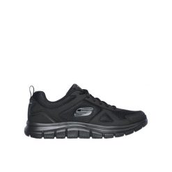 Buty męskie SKECHERS Track Scrolic. Czarne buty fitness męskie Skechers, na fitness i siłownię. Za 219.99 zł.