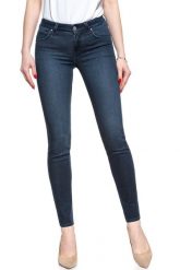 SPODNIE DAMSKIE LEE SCARLETT WHEATON L526RKIN 112111854. Spodnie materiałowe damskie Lee, bez wzorów, z jeansu. Za 209.99 zł.