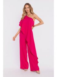 Made of emotion Kombinezon w kolorze różowym rozmiar: L. Różowe kombinezony damskie Made Of Emotion, l, bez wzorów, bez kołnierzyka, bez ramiączek. Za 274.99 zł.