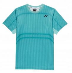 Koszulka tenisowa Yonex RG Crew Neck Shirt. Zielone t-shirty sportowe męskie YONEX, uniwersalny, z tkaniny, bez ramiączek, na fitness i siłownię. Za 499.00 zł.