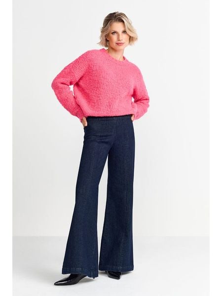 Rich&Royal Sweter w kolorze różowym rozmiar: M. Różowe swetry klasyczne damskie Rich&Royal, m, z wełny, bez kołnierzyka. Za 270.39 zł.