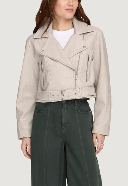 Kurtka Kobieta ONLY Onlpauline Faux Leather Cc Otw. Brązowe kurtki damskie Only, s, bez wzorów, bez kaptura. Za 329.15 zł.