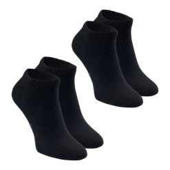 Skarpety Męskie Harteli Liner (zestaw 2 Sztuk). Czarne skarpetki męskie Hi-tec, bez wzorów. Za 33.99 zł.