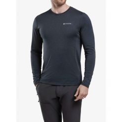 Bluza termoaktywna męska Montane Dart Long Sleeve T-Shirt. Czarne bielizna termoaktywna męska Montane, m, bez wzorów, bez kołnierzyka. Za 151.99 zł.