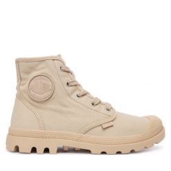 Trapery Palladium. Szare trapery damskie Palladium, bez obcasa. Za 299.99 zł.