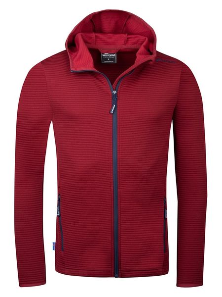 Westfjord Kurtka polarowa "Skardsvik" w kolorze czerwonym rozmiar: XXL. Czerwone kurtki męskie Westfjord, xxl, bez wzorów, z polaru, bez kaptura. Za 165.71 zł.