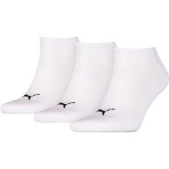 Puma Skarpety Cushioned 3-Pack 90794202. Białe skarpetki damskie Puma, bez wzorów. Za 49.99 zł.