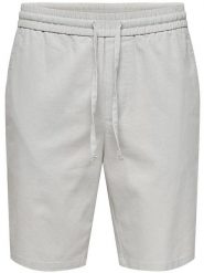 ONLY & SONS Szorty w kolorze jasnoszarym rozmiar: XL. Szare szorty męskie Only & Sons, bez kołnierzyka. Za 151.95 zł.