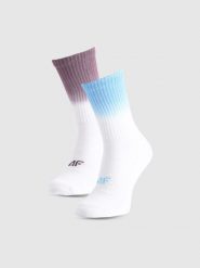 4F Skarpety casual za kostkę (2-pack) uniseks - multikolor 35-38. Skarpetki męskie 4f, bez wzorów. Za 59.99 zł.
