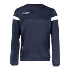 Kappa Męska Bluza Lido Granatowa/Biała. Białe bluzy z kapturem męskie Kappa, m, z materiału. Za 168.90 zł.