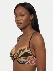 Fracomina Góra od bikini FV26SR1007J493J8 Pomarańczowy. Brązowe bikini damskie Fracomina, bez wzorów. Za 409.99 zł.